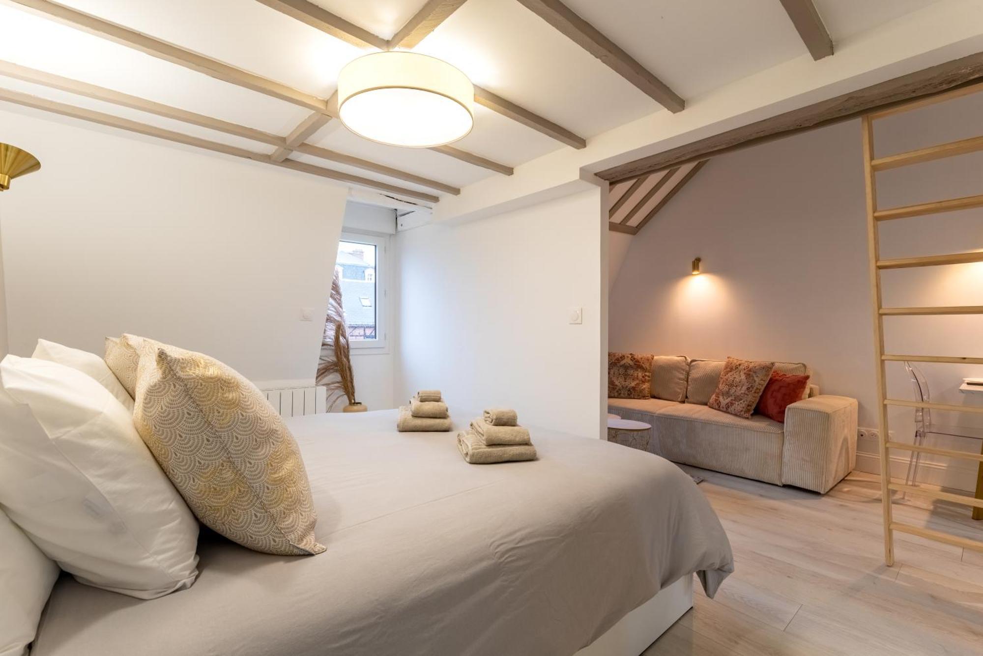 Suite Cathedrale Haut De Gamme + Parking - N°8 Rouen Buitenkant foto